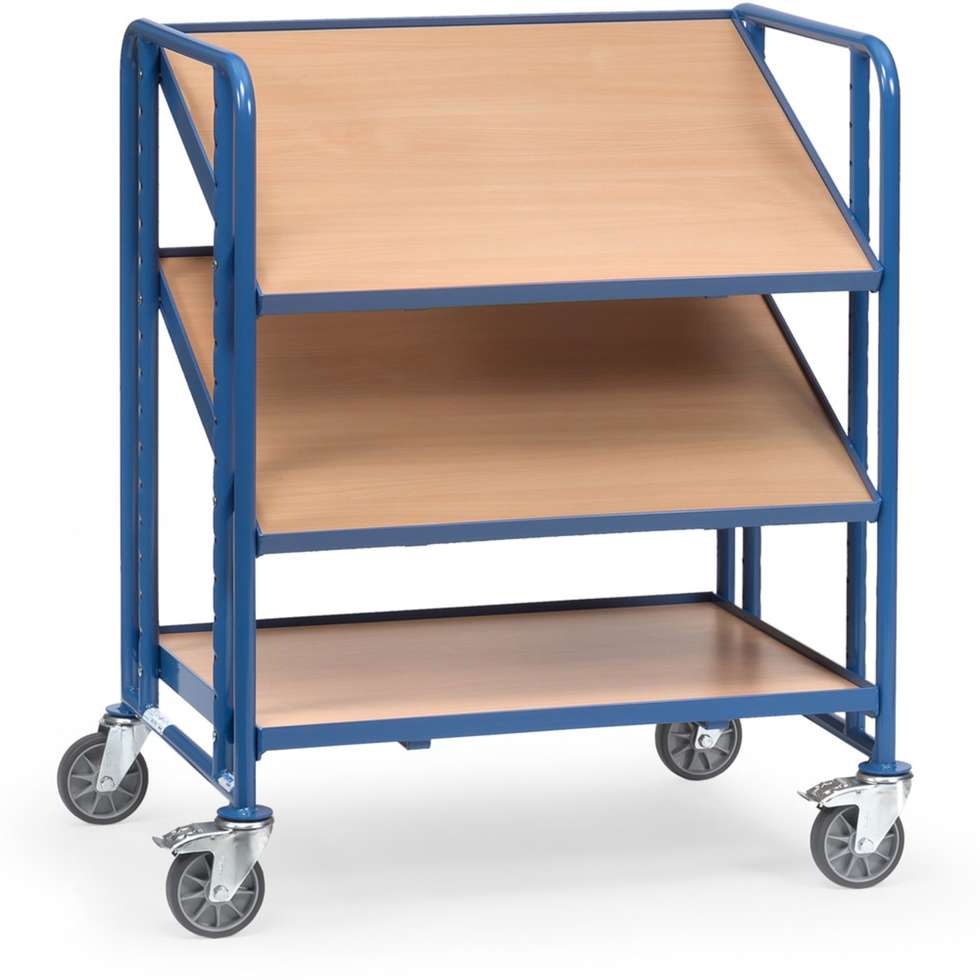 fetra Eurokastenwagen 3Holzböden 825x610mm