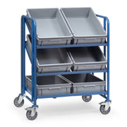 fetra Eurokastenwagen 3Böden +6Kästen 820x610mm