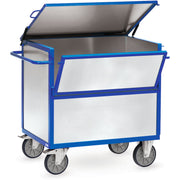 fetra Kastenwagen 1200x800mm verzinkt +Deckel