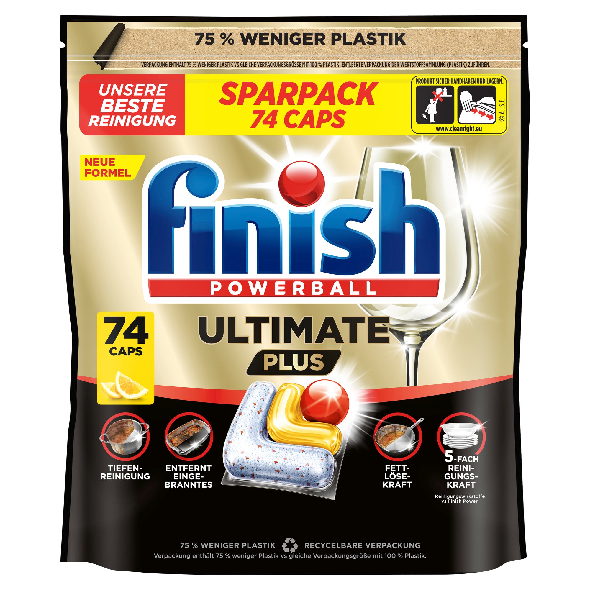 FINISH Spülmaschinentabs Powerball Ultimate Plus