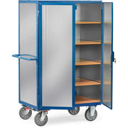 fetra Kastenwagen Stahlblech 1000x680mm +Türen transparent
