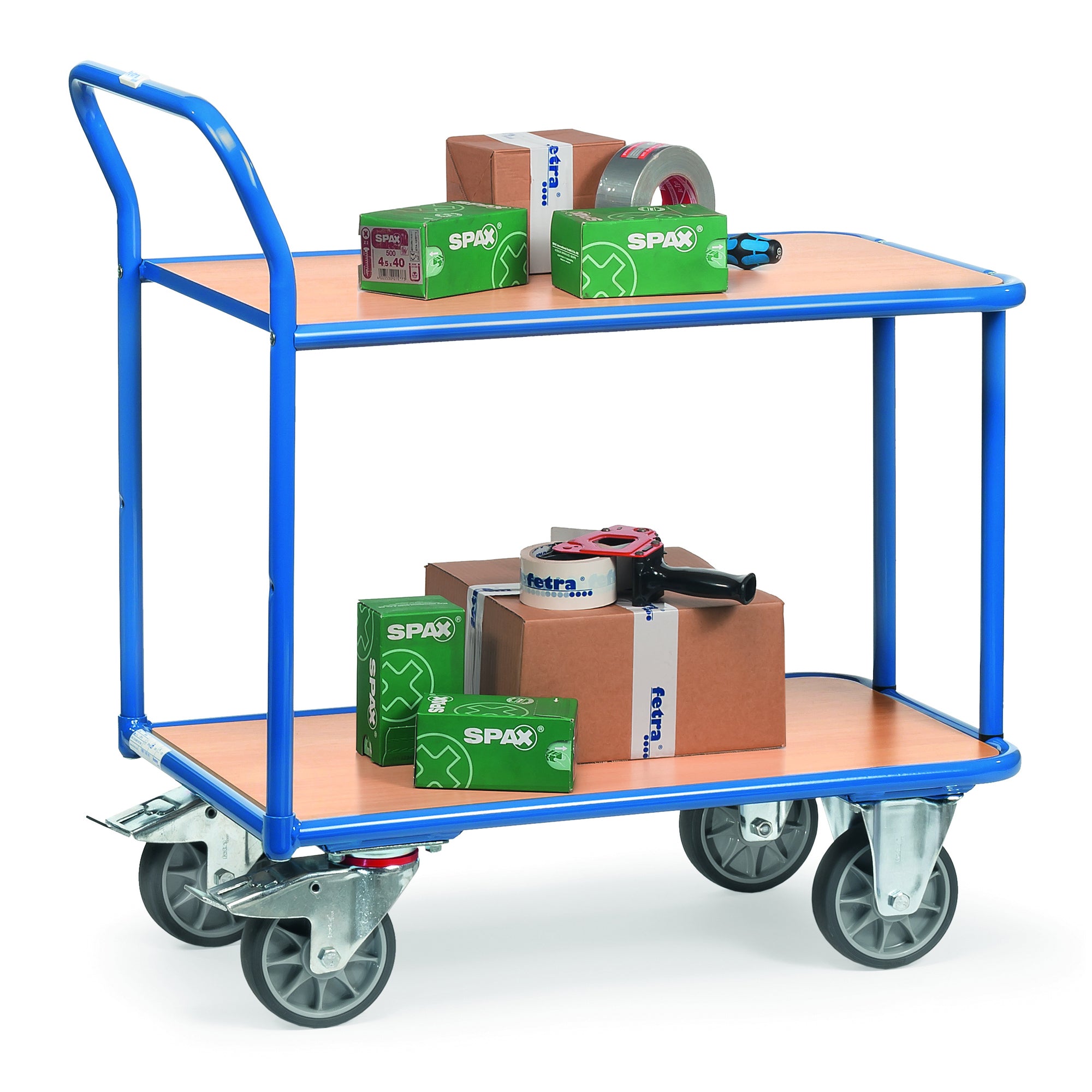 fetra Tischwagen 2Böden 1000x700mm