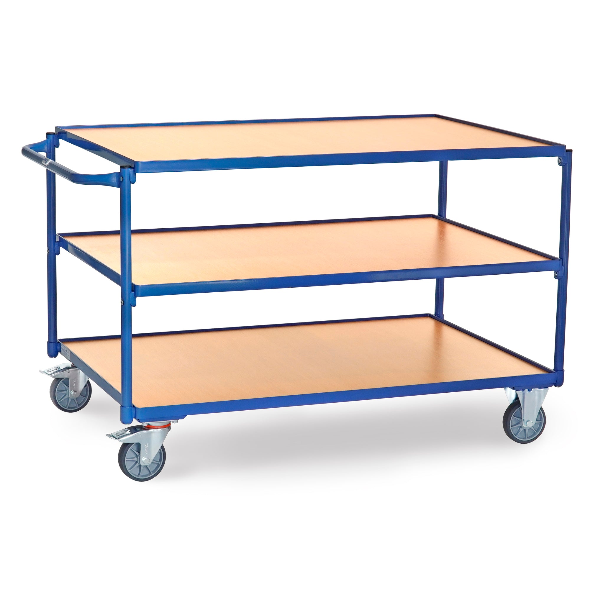 fetra Tischwagen 3Böden +Griff 1200x800mm