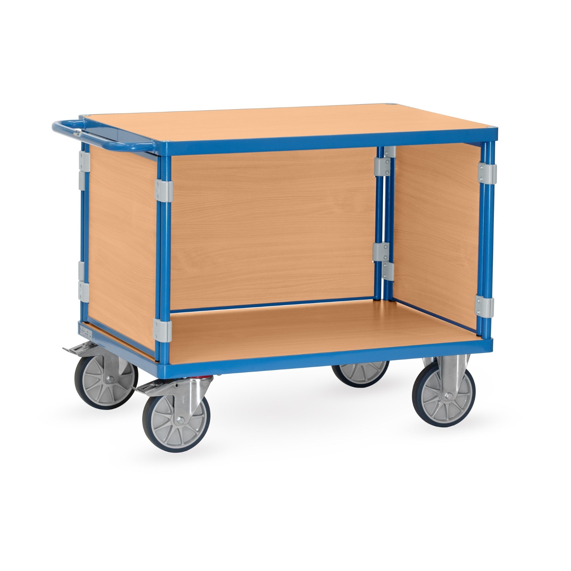 fetra Tischwagen 3Wänden 1200x800mm