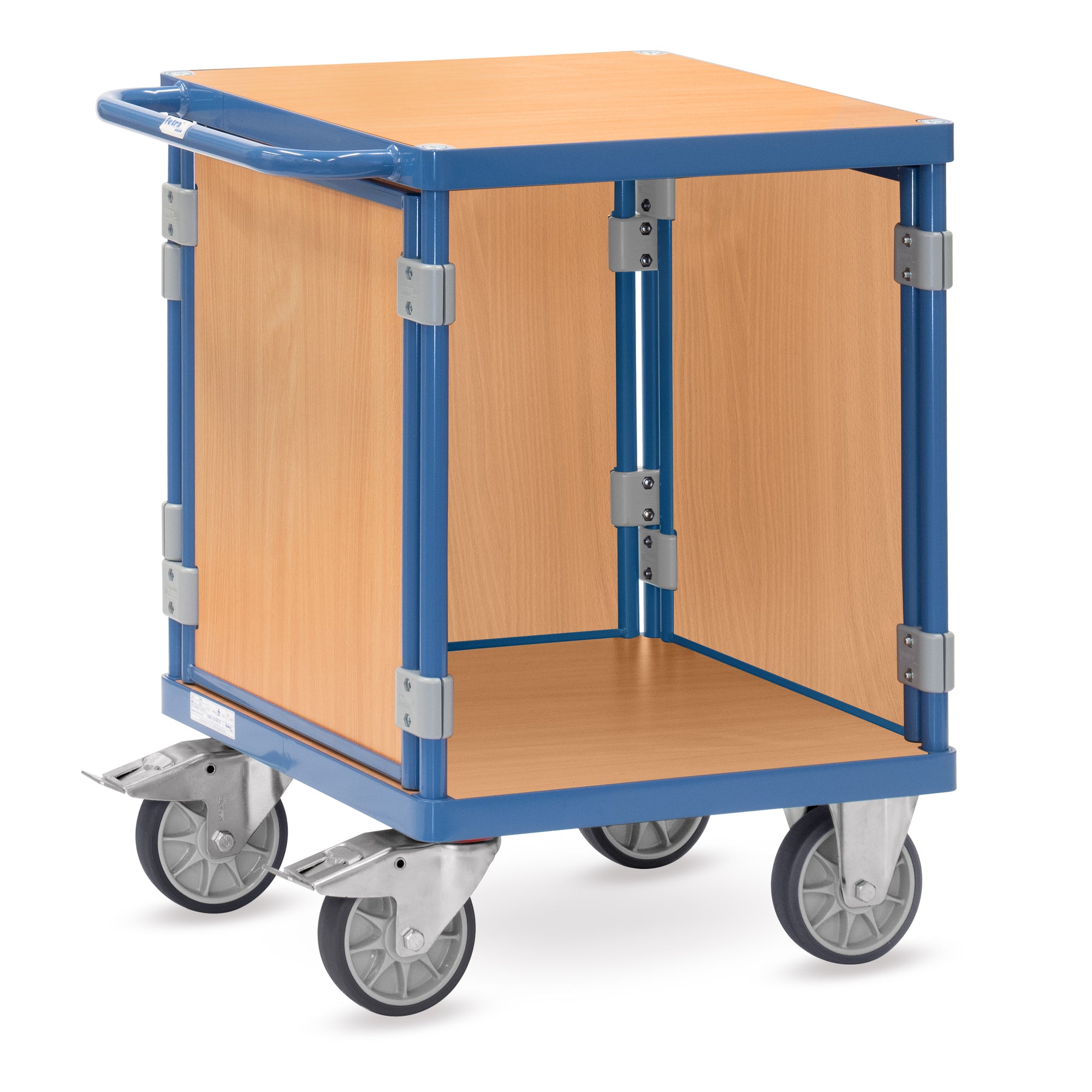 fetra Tischwagen 3Wänden 600x600mm