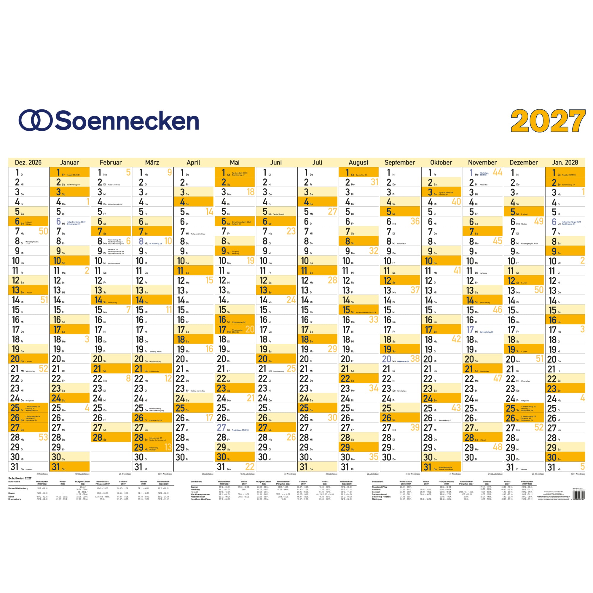 Soennecken Plakatkalender
