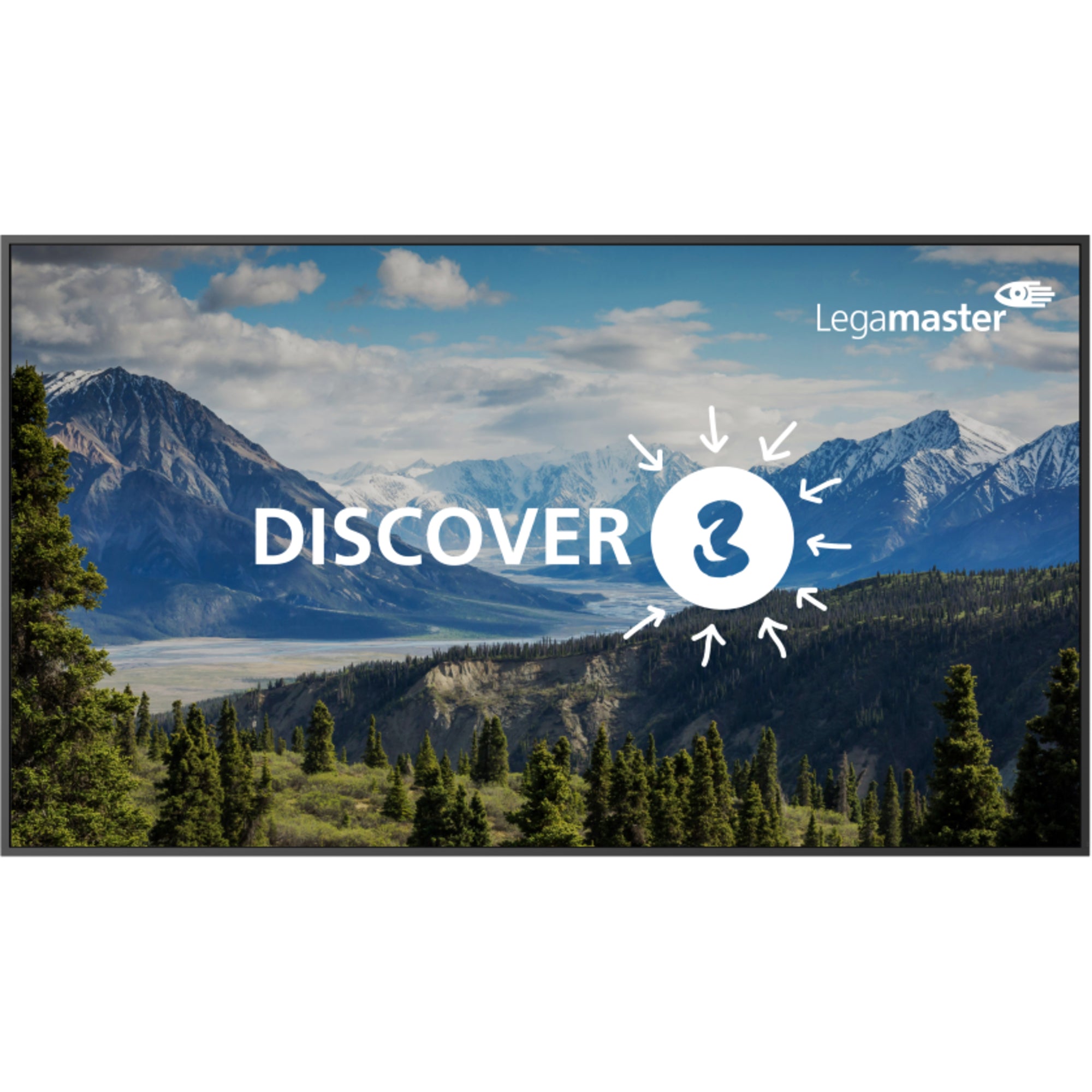 Legamaster Professionelles Display DISCOVER 3 DIS-9820 EU