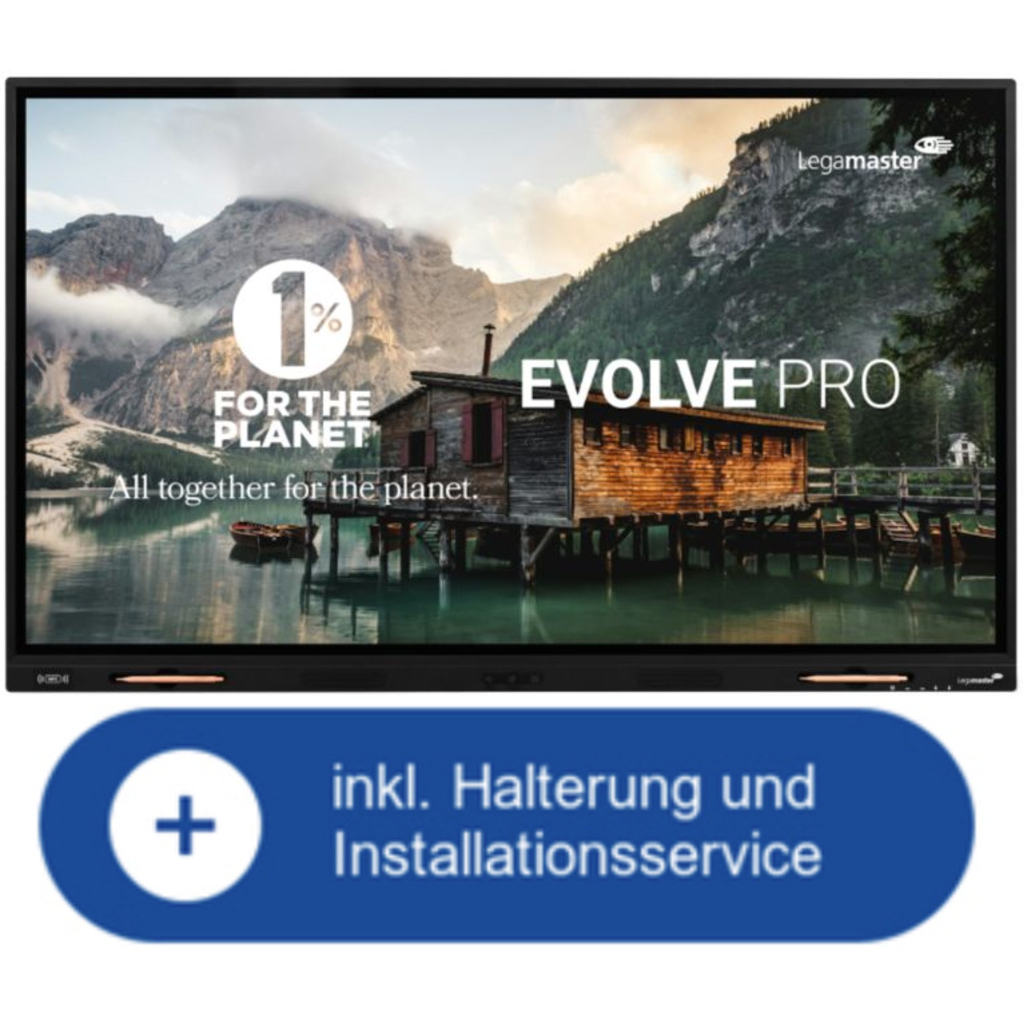 Legamaster Monitorhalterung EvolvePro 65" +Wandhalterung