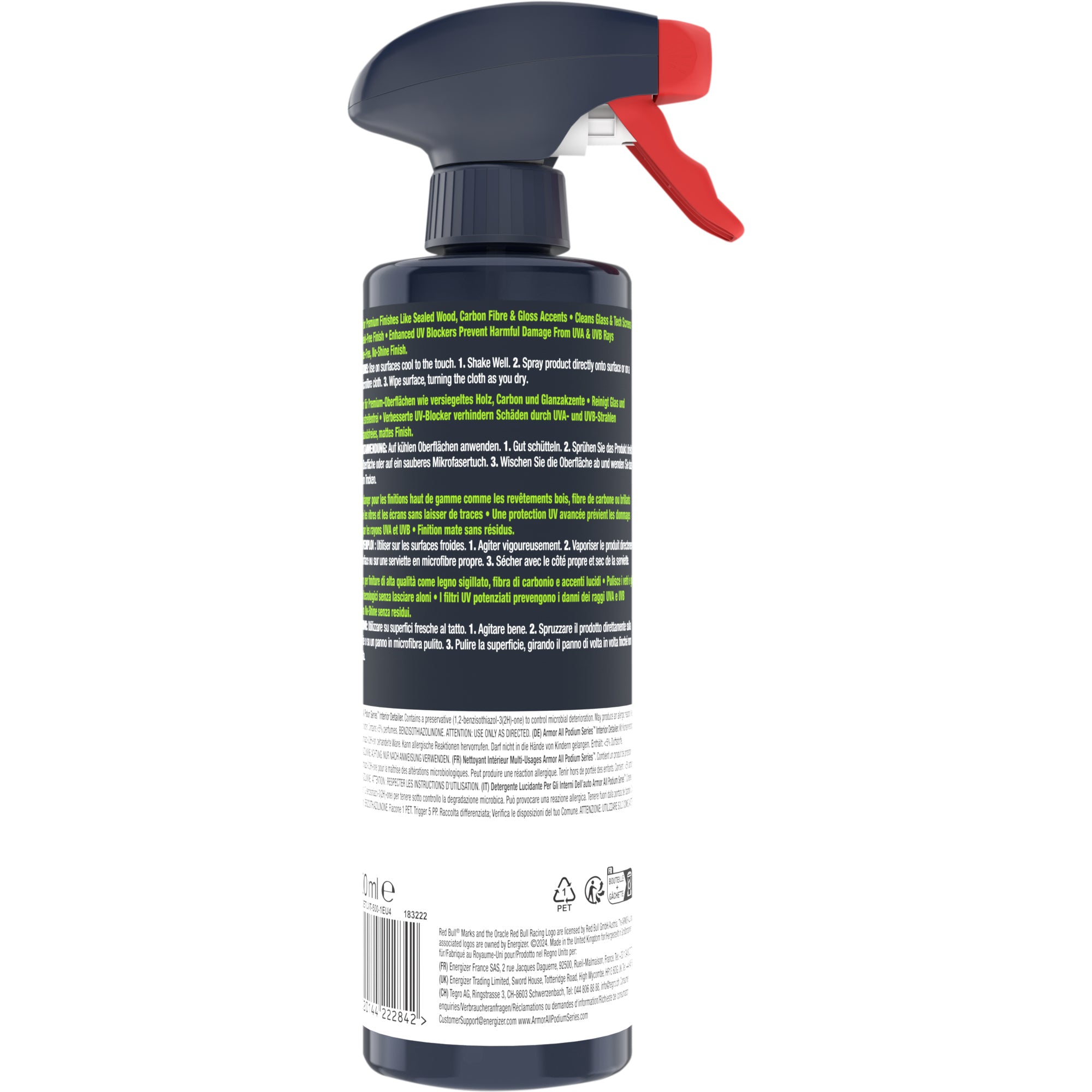Armor Allzweckreiniger Oracle Red Bull Racing Interior Detailer & Protectant