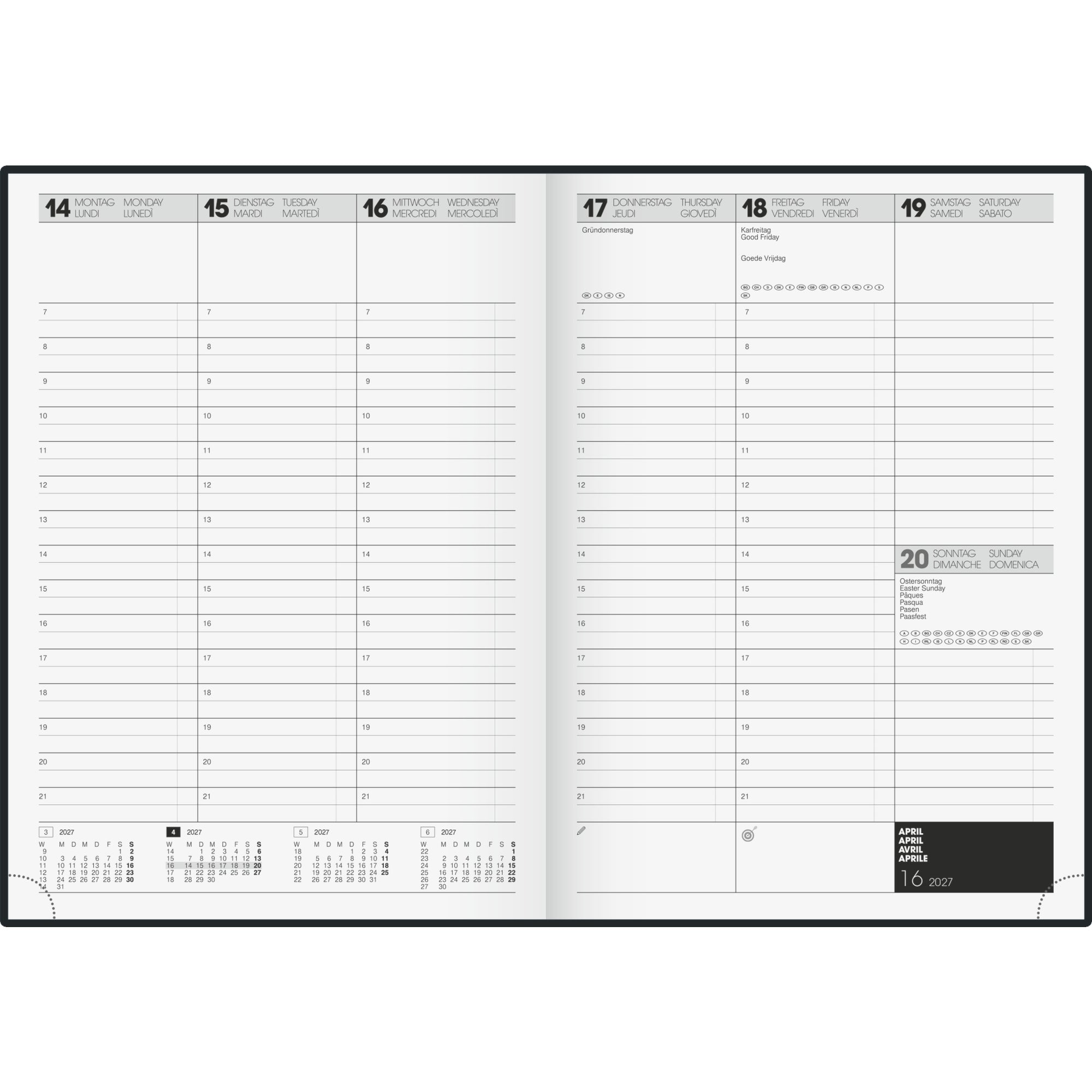 Brunnen Buchkalender 781
