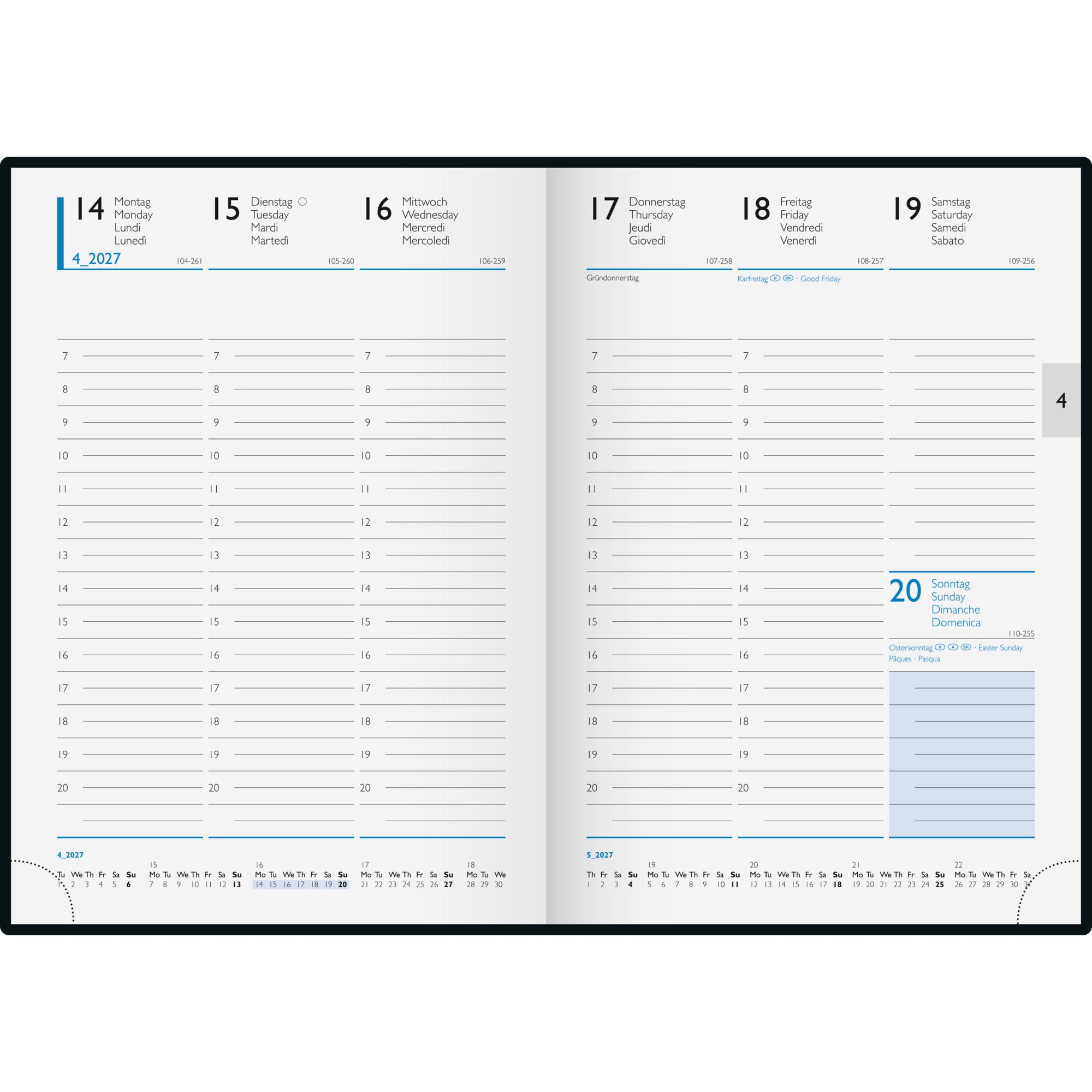 Glocken Buchkalender