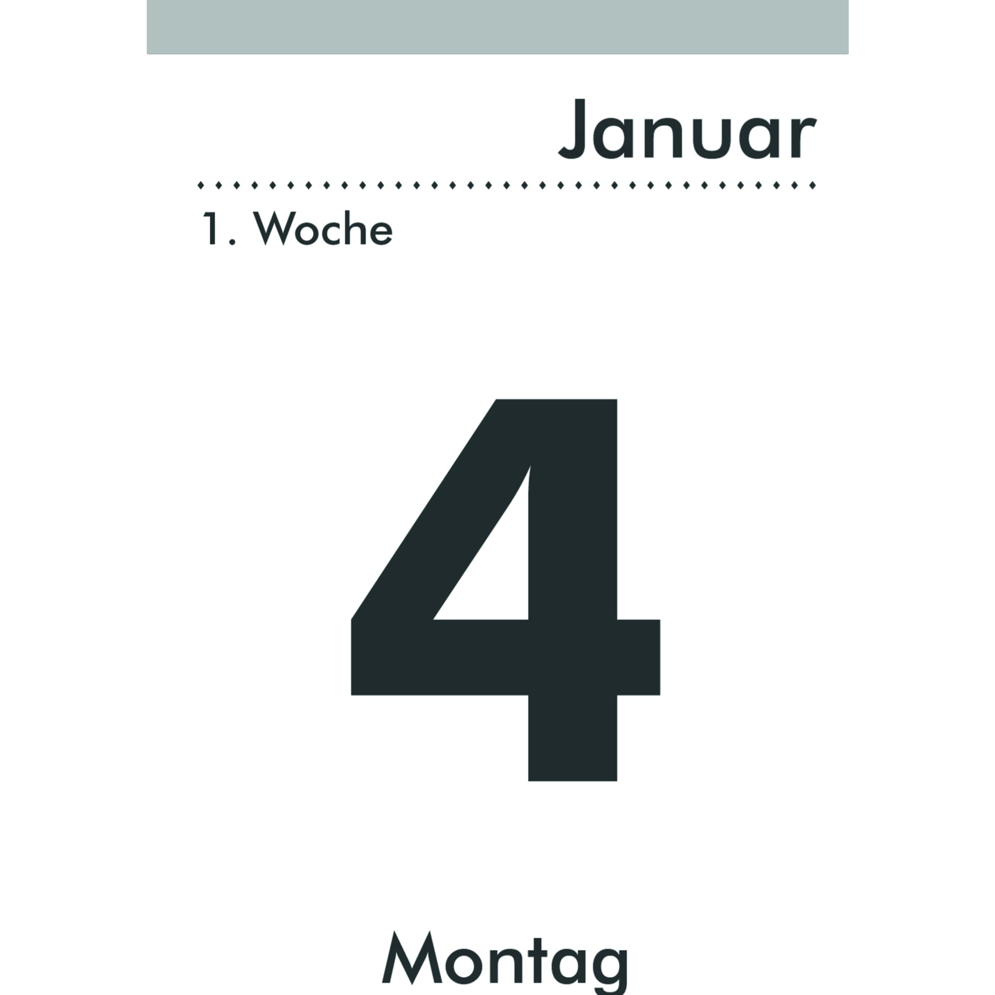 ZETTLER Abreißkalender