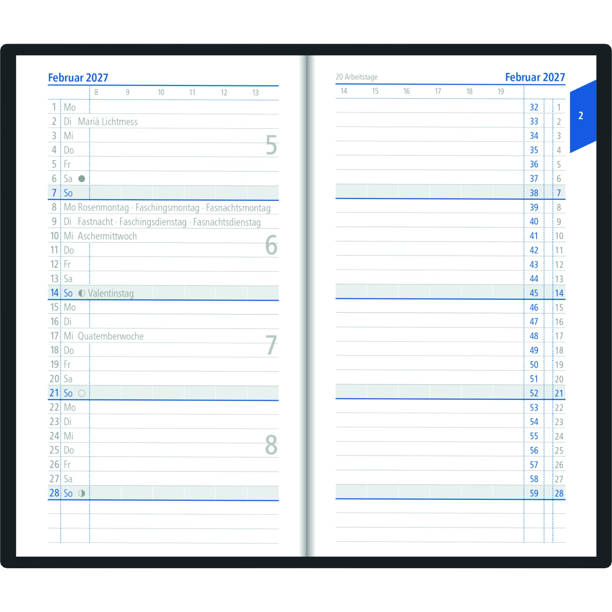 ZETTLER Taschenkalender 520