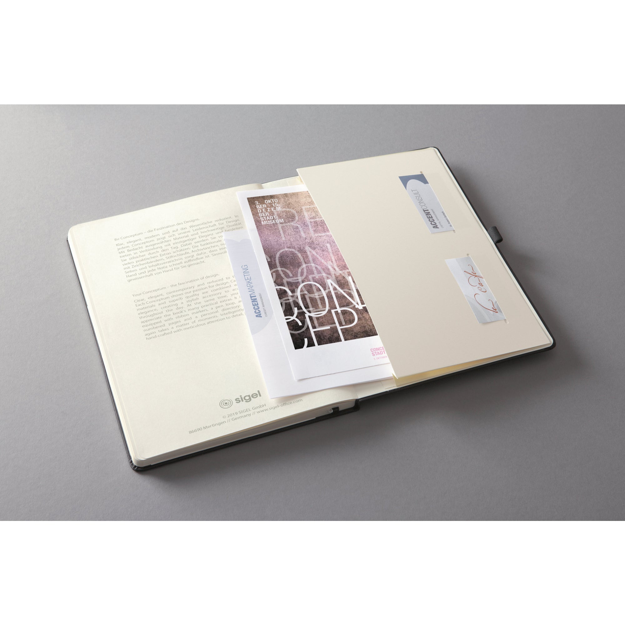 Sigel Buchkalender Conceptum, ca. DIN A5