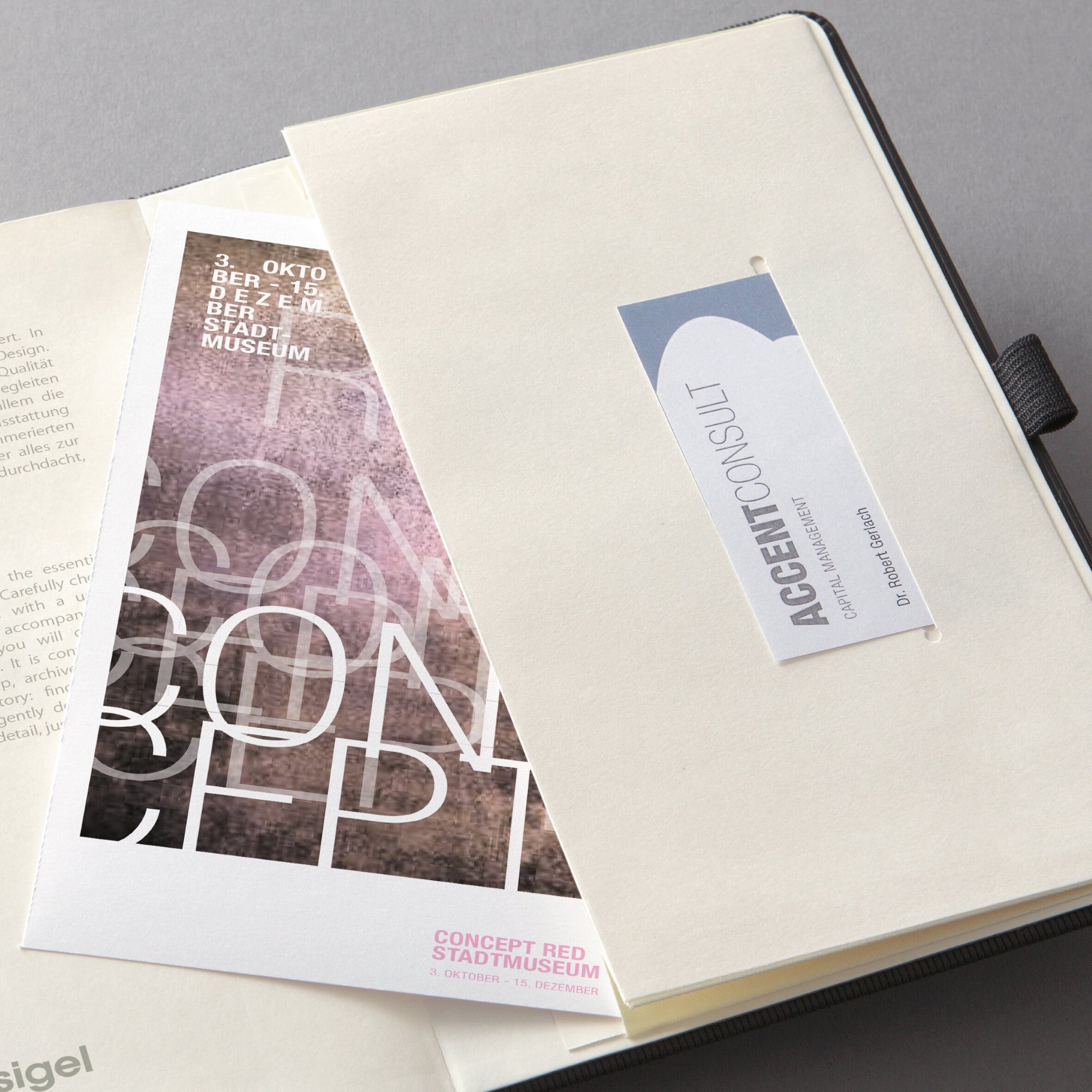 Sigel Buchkalender Conceptum, ca. DIN A5