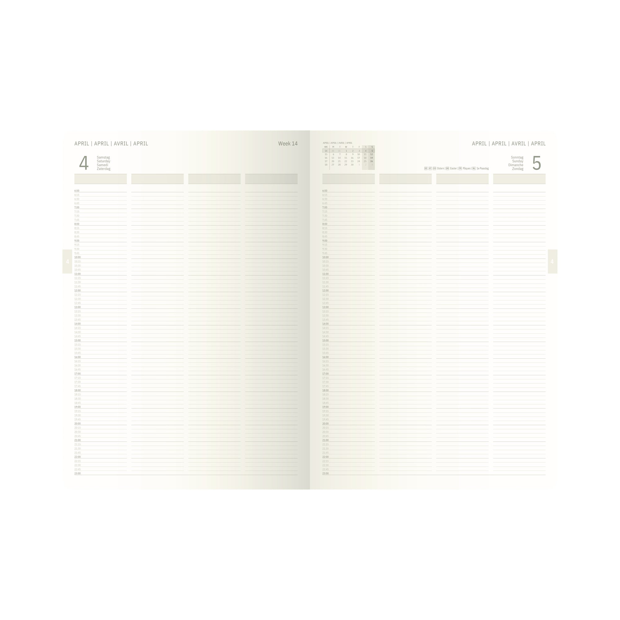 Sigel Buchkalender Conceptum, ca. DIN A4+