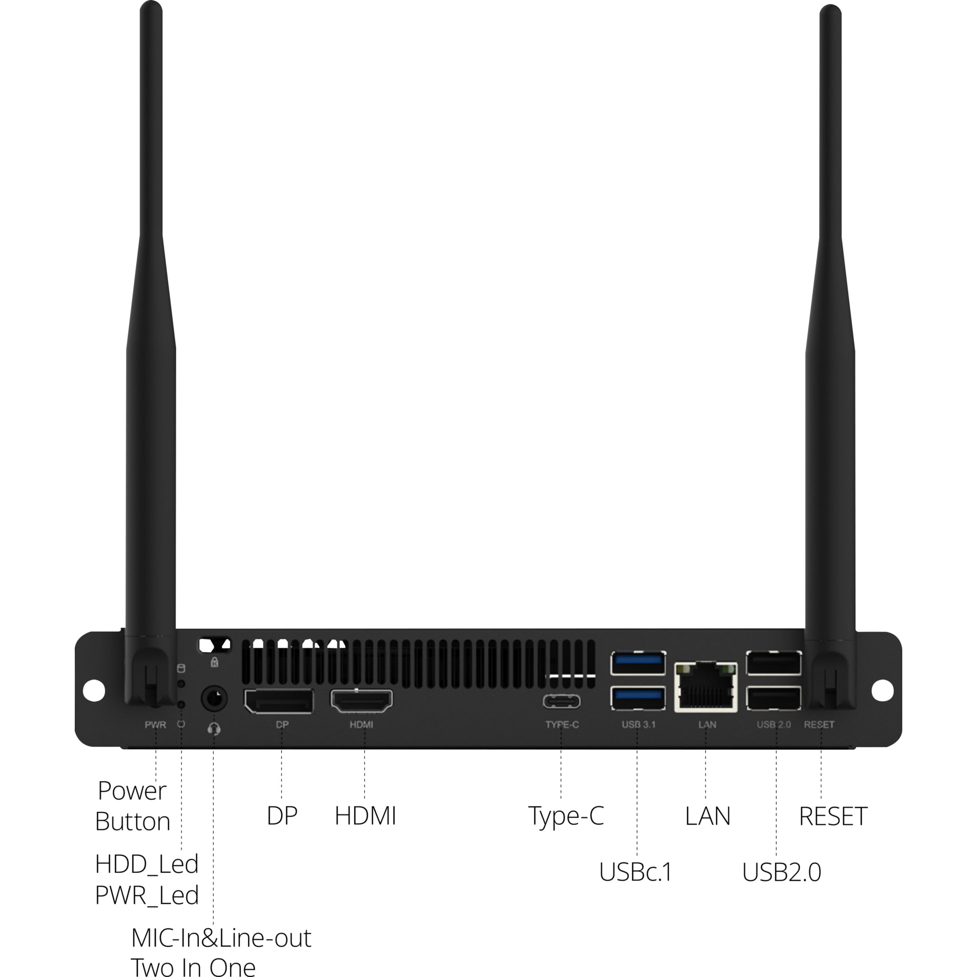 Legamaster OPS Computer AL-i7-1255U barebone
