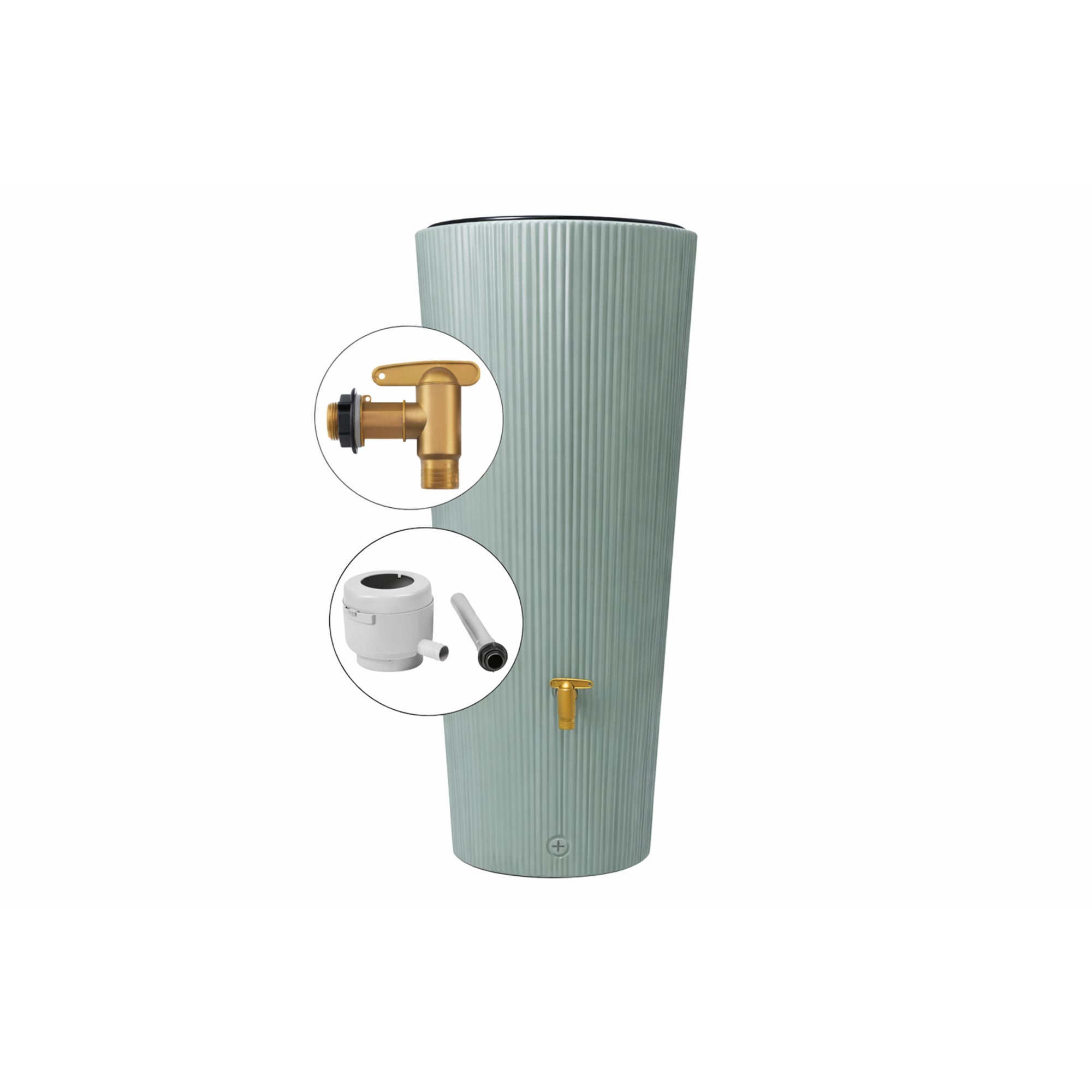 4rain Regentonne VASO 2in1 Decor
