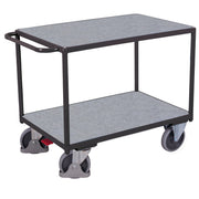 VARIOfit Tischwagen 2Flä Zink schwer 1190x700x920mm an