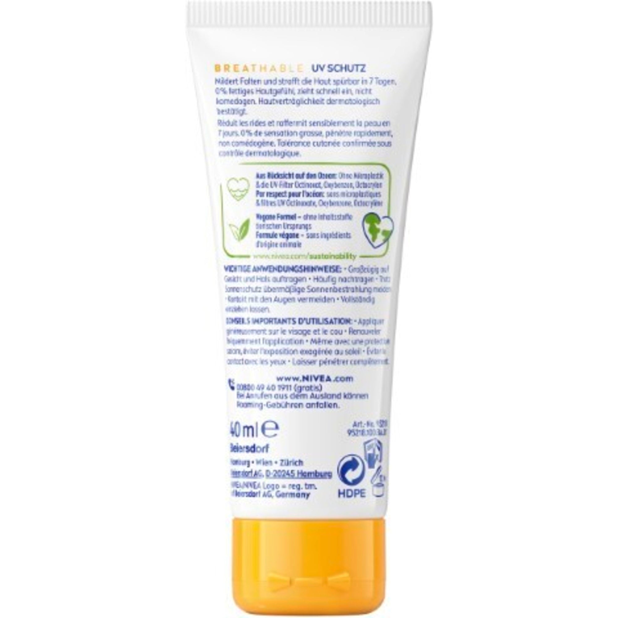 Nivea Sonnenschutzmittel UV Gesicht Anti-Age Q10