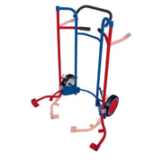 VARIOfit Reifenkarre niedrig Gummi 705x660x1165mm bl