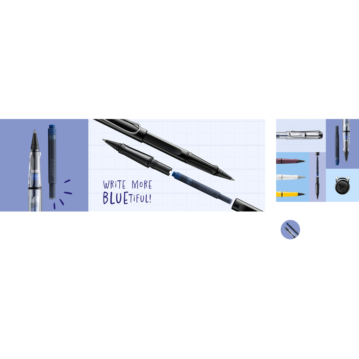 Lamy Tintenpatronenroller safari roll-ink