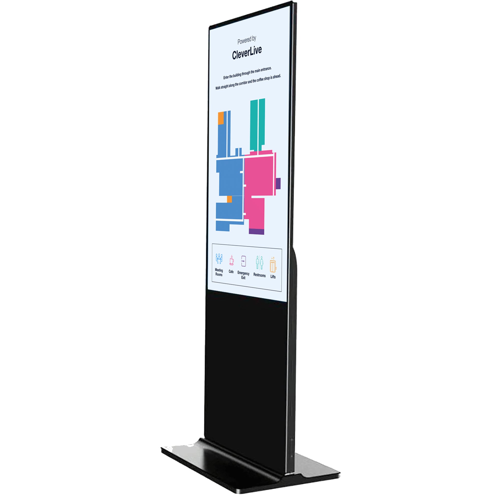 Clevertouch Professionelles Display CL Totem