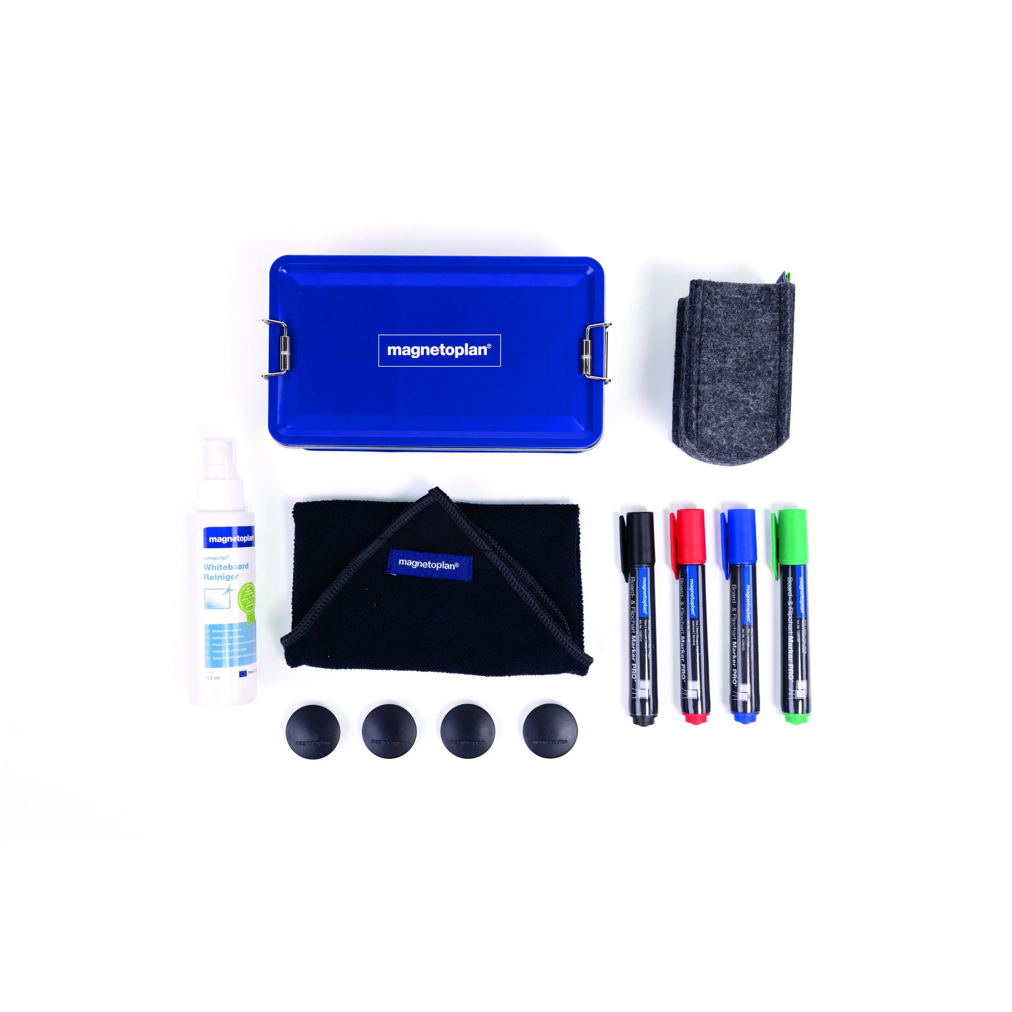 magnetoplan Starterset Whiteboard Premium Kit