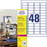 Avery Zweckform Folienetikett weiß 960 St./Pack.