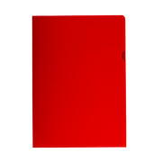 Sichthülle, rot, DIN A4