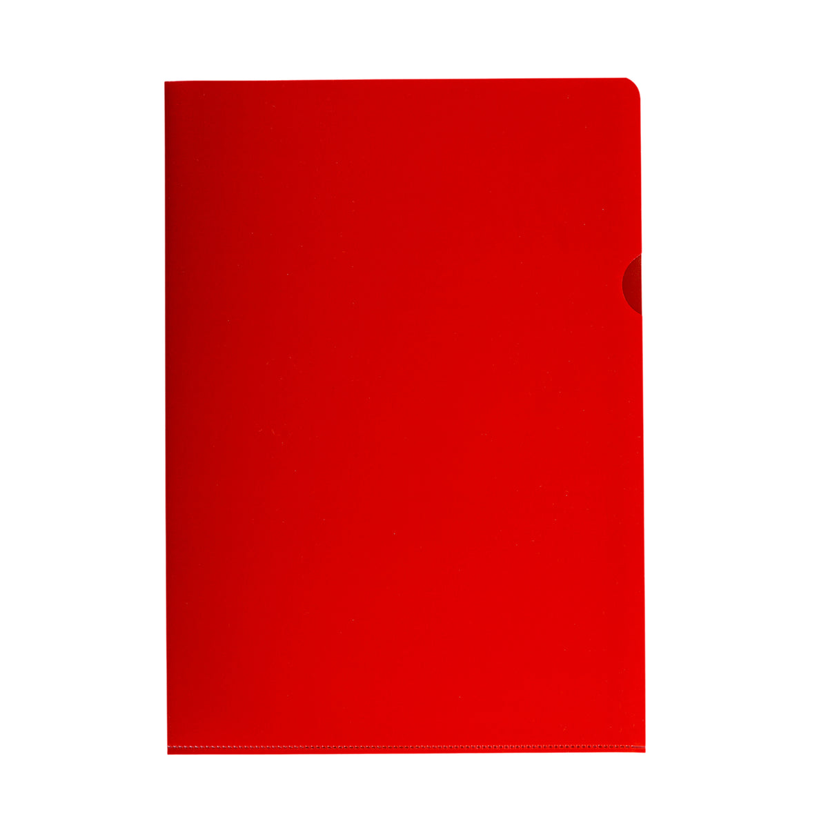 Sichthülle, rot, DIN A4