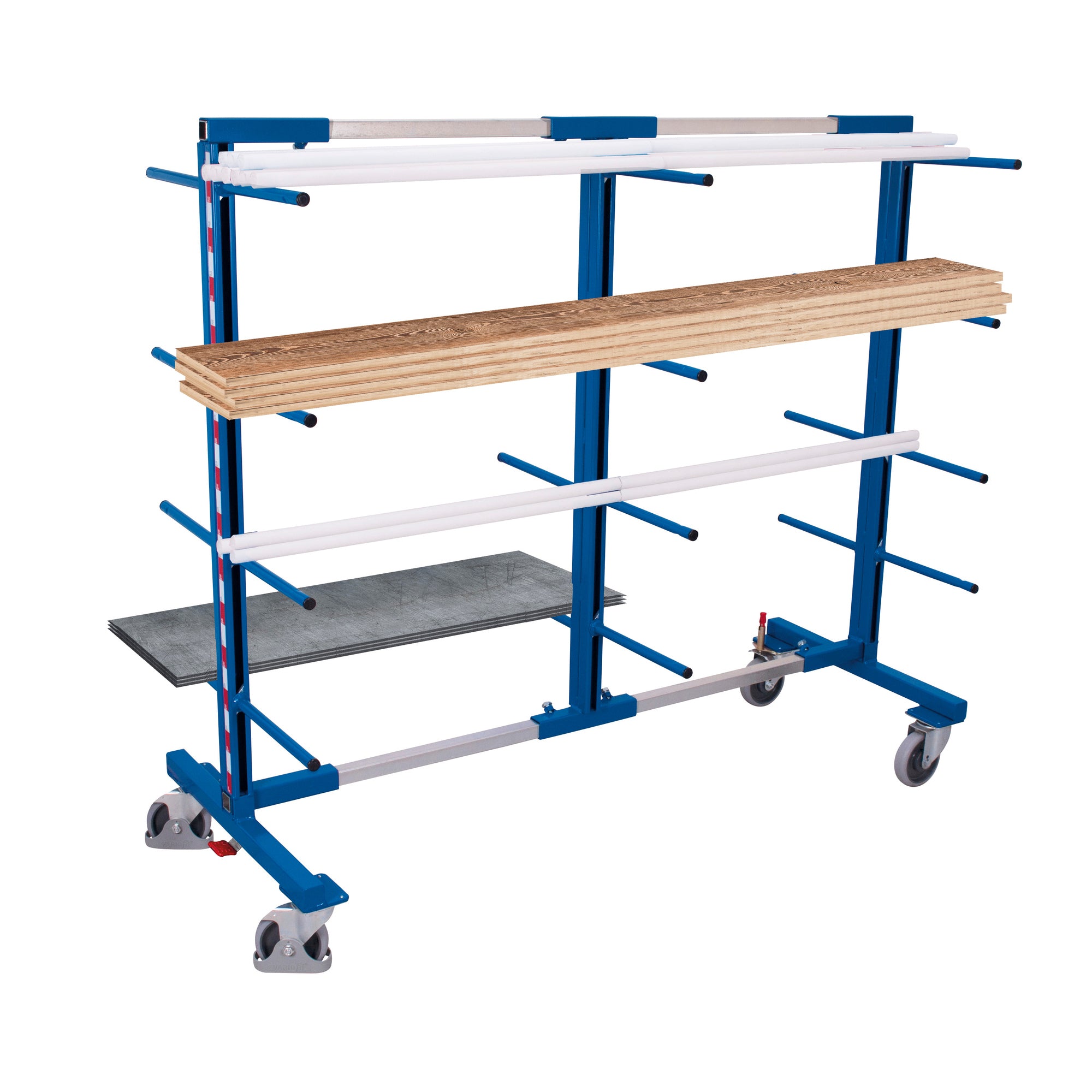 VARIOfit Transportwagen, 84-320 x 180 x 80 cm (B x H x T)