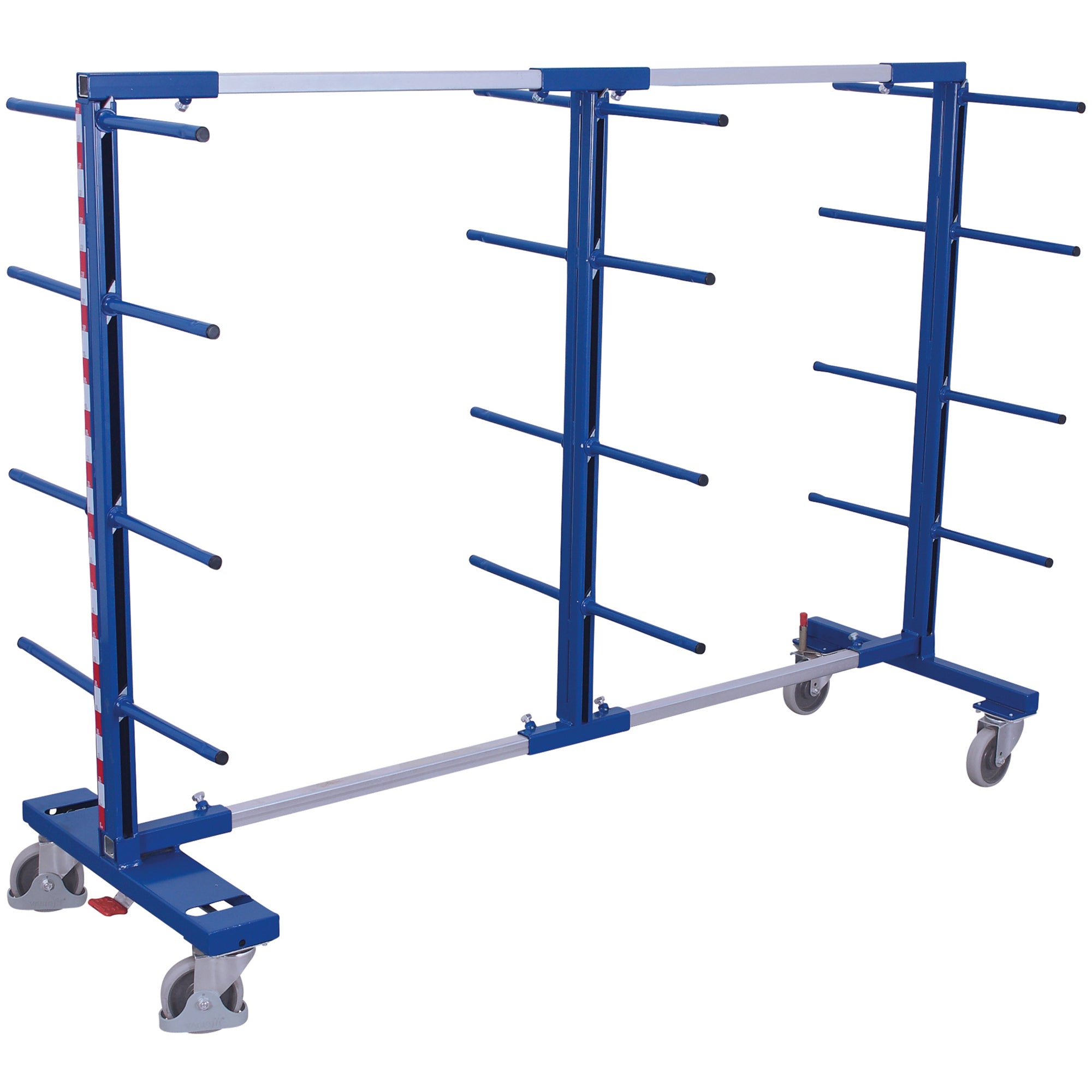 VARIOfit Transportwagen, 84-220 x 180 x 80 cm (B x H x T)