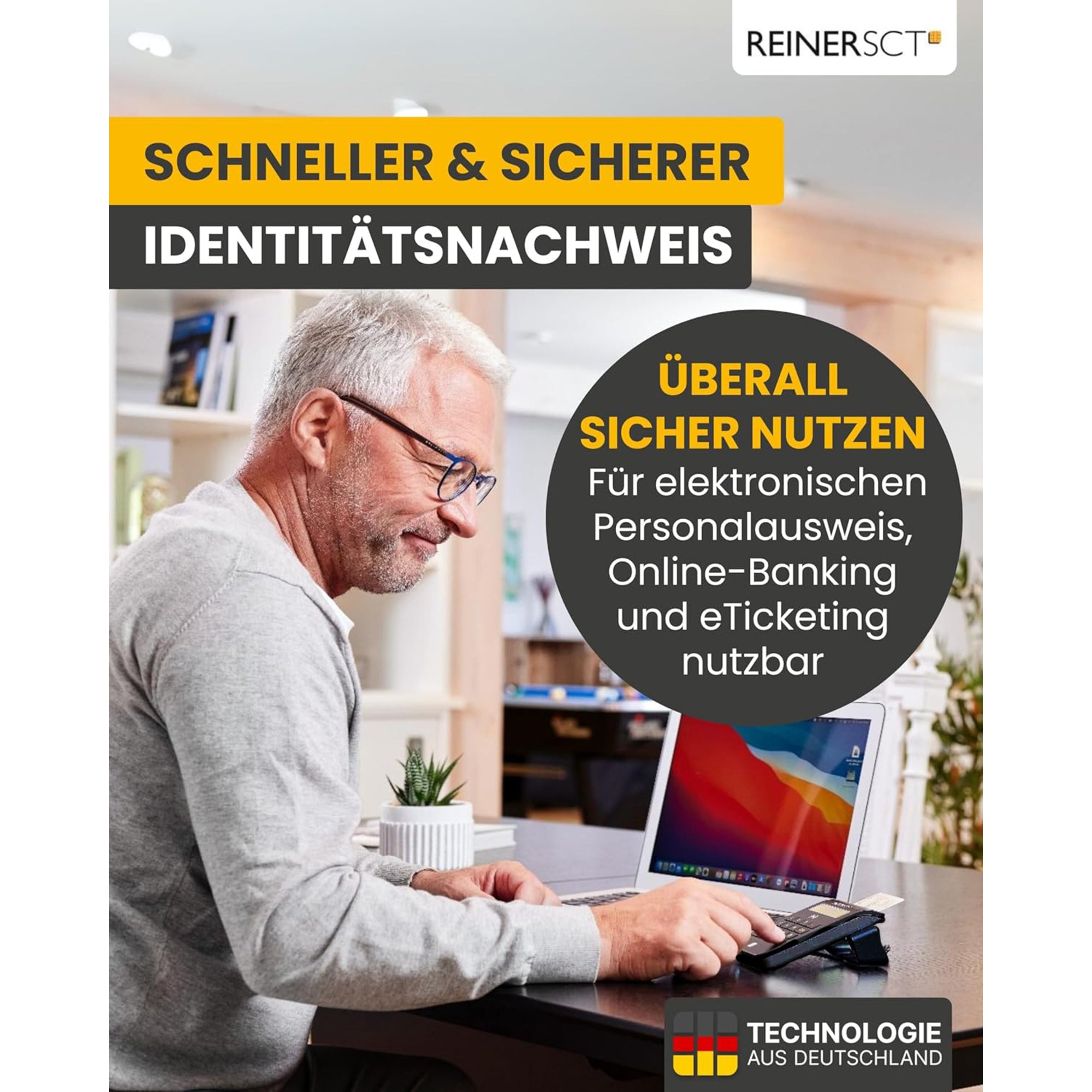 Personalausweisleser cyberJack® RFID komfort