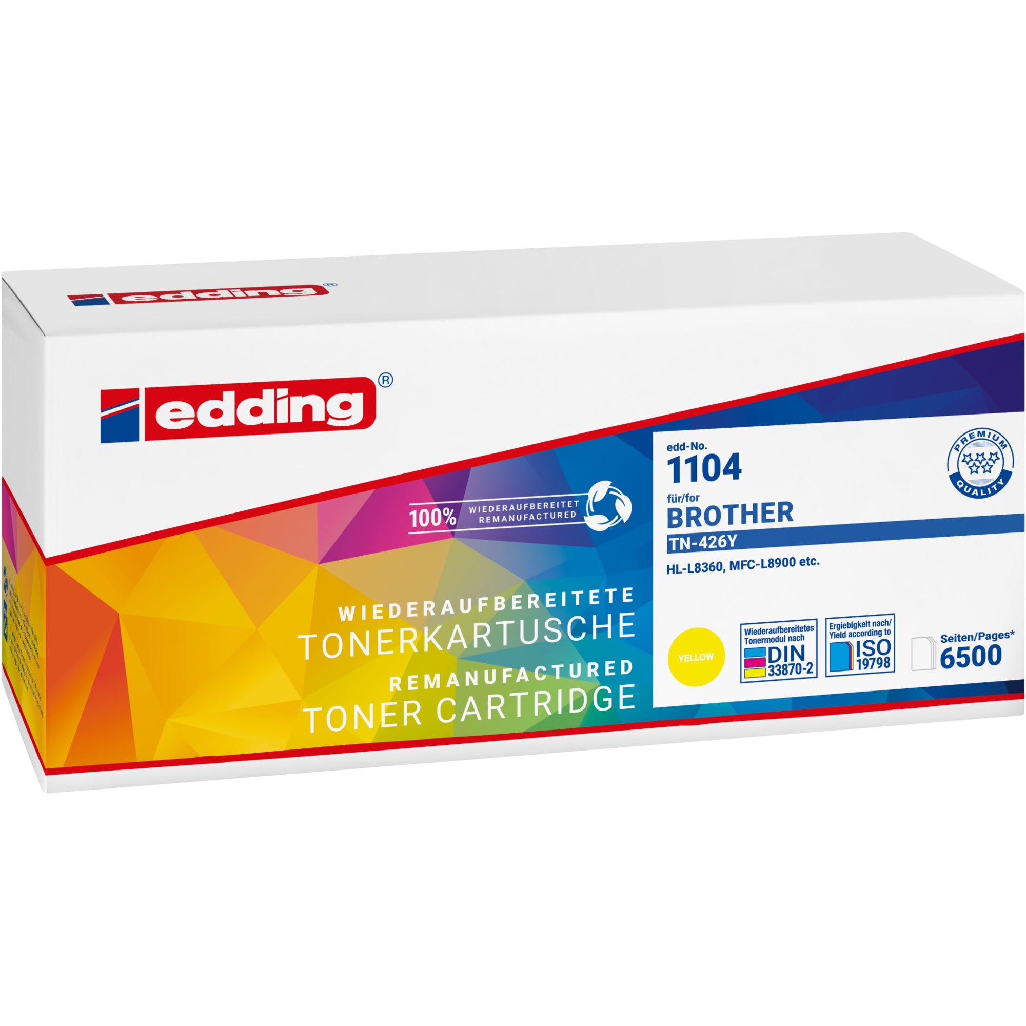 edding Toner, gelb