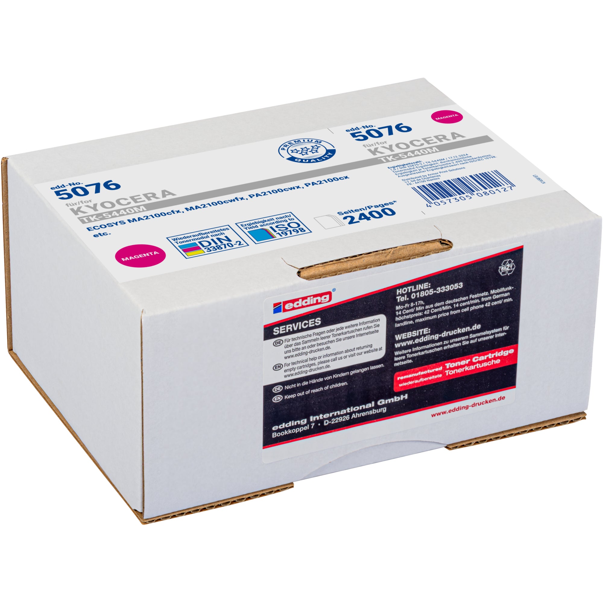 edding Toner, magenta