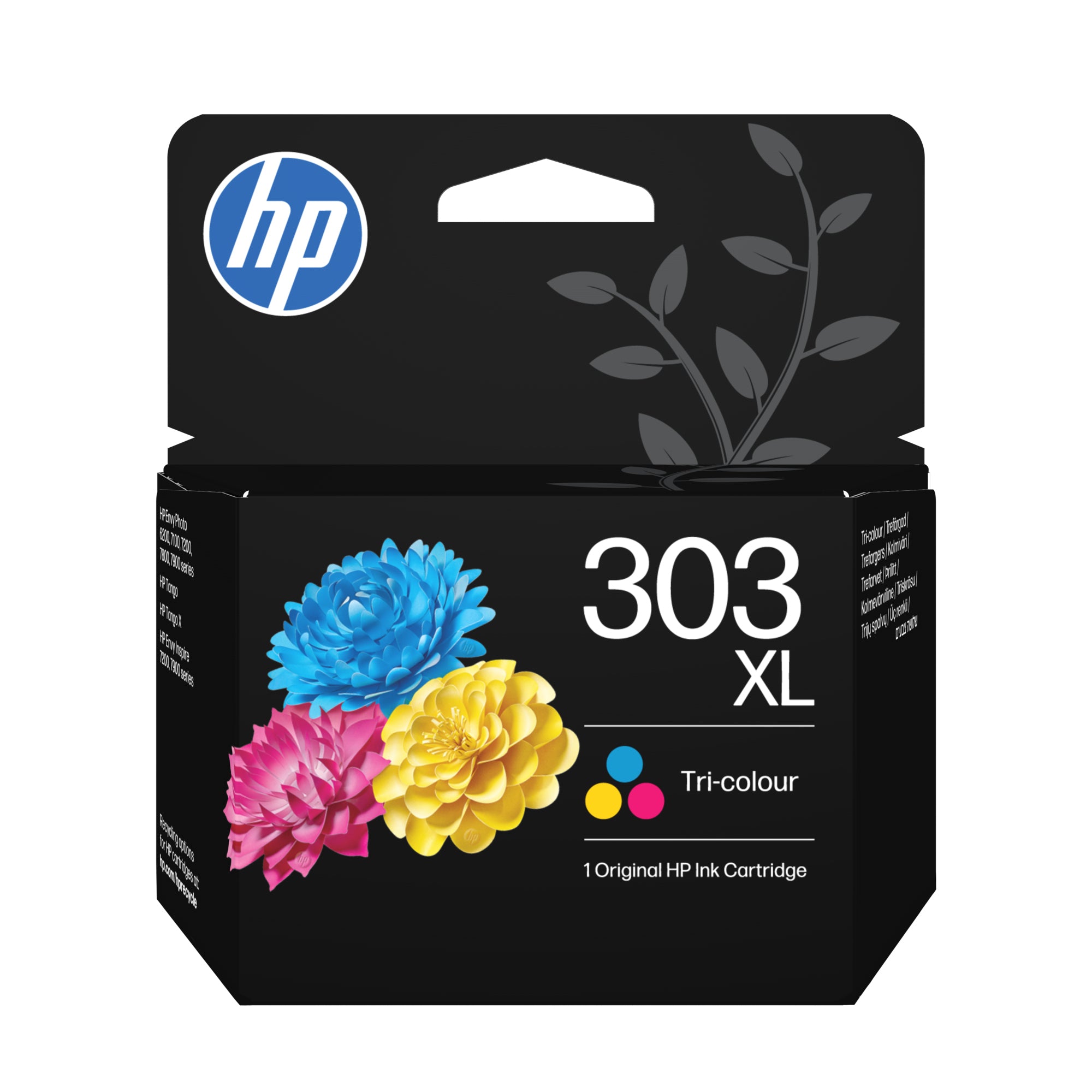 HP Tintenpatrone, cyan/magenta/gelb
