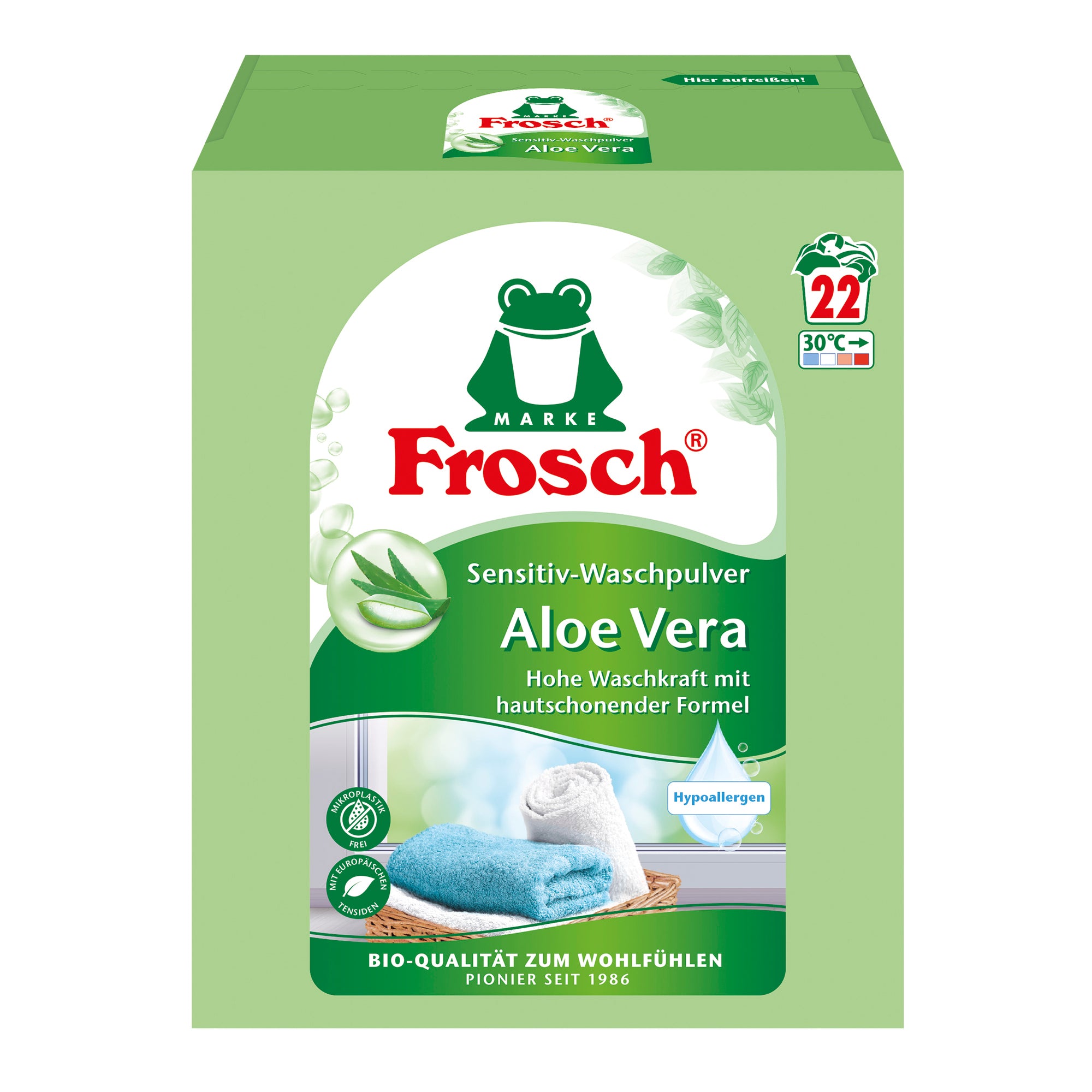 Frosch Waschmittel Aloe Vera Sensitiv
