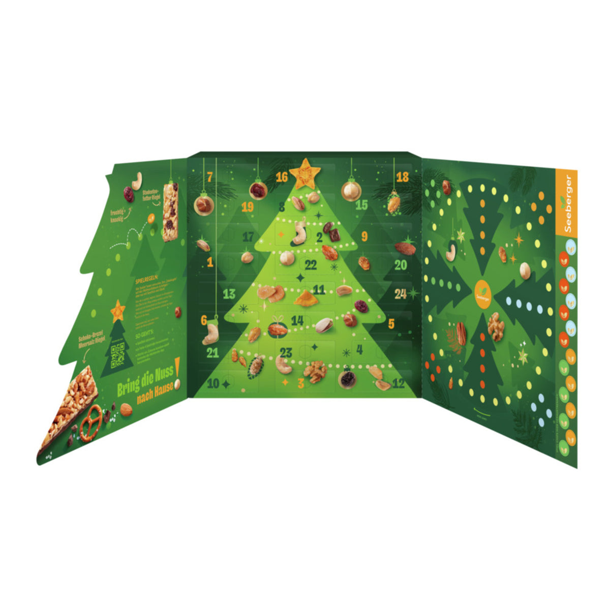 Seeberger Adventskalender O du fröhliche Snackzeit