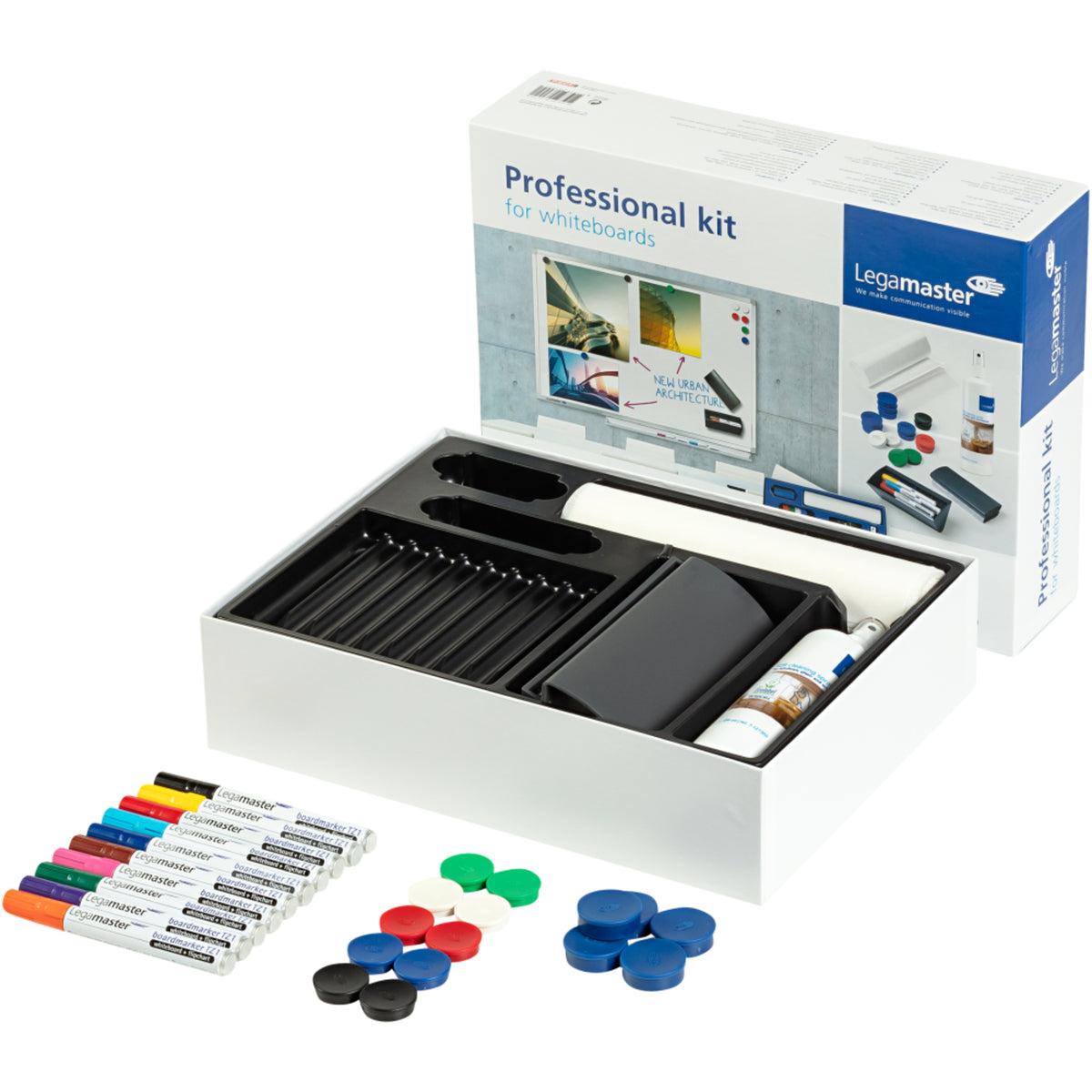Legamaster Starterset Whiteboard Professional Kit