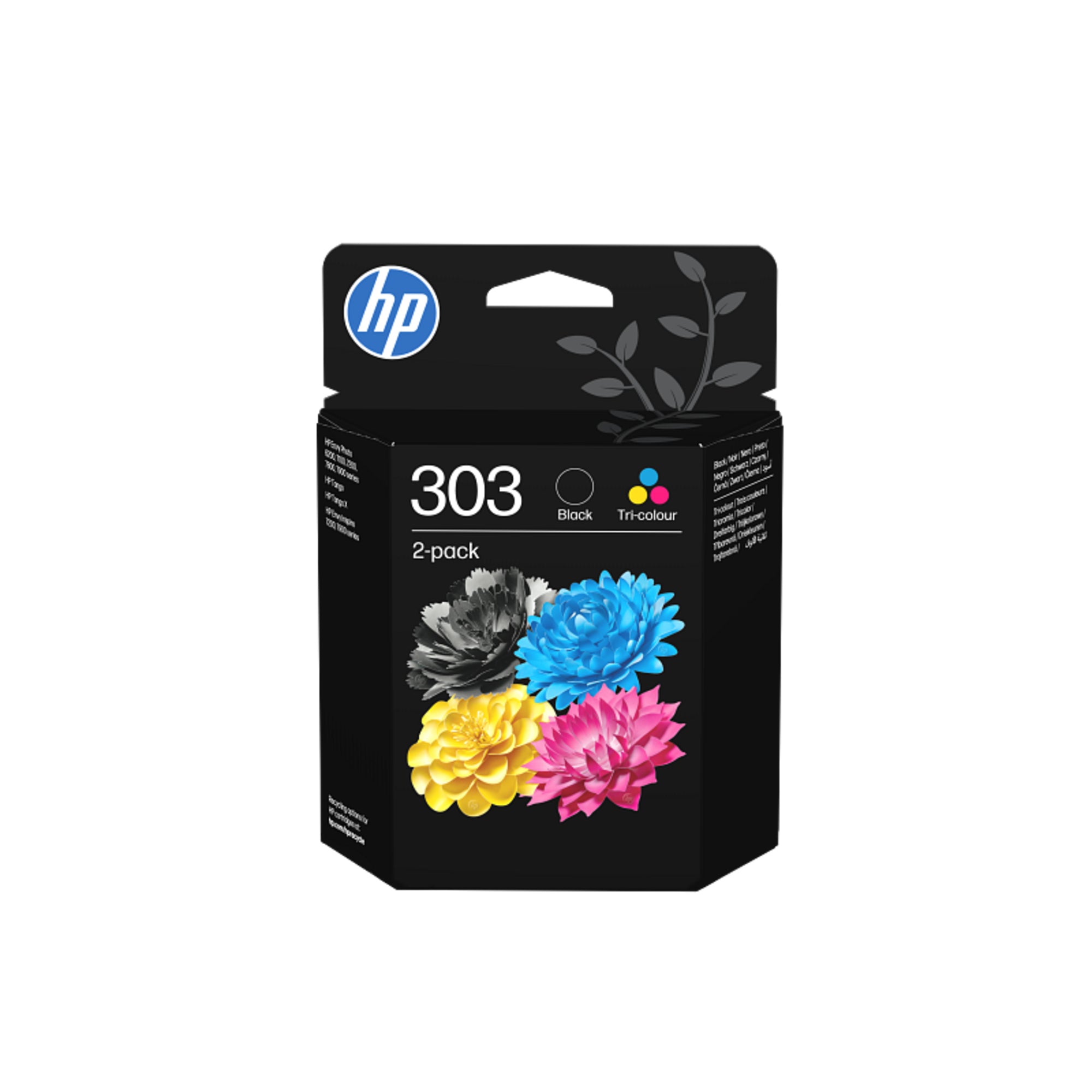 HP Tintenpatrone, schwarz, cyan/magenta/gelb