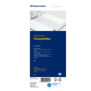 Soennecken Trennstreifen 10,5x24cm gn 100St