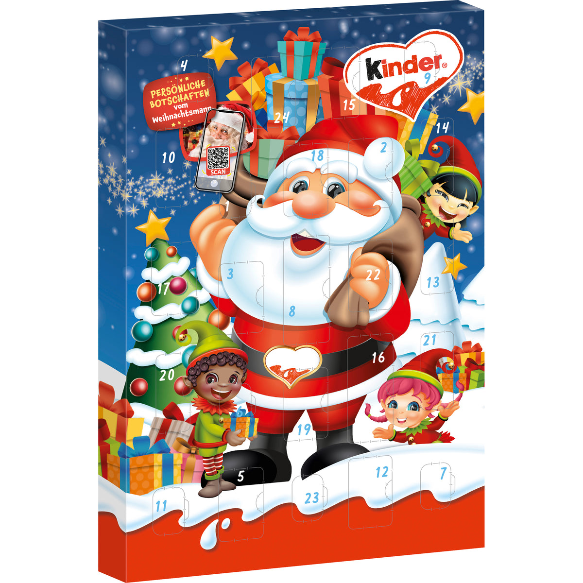 kinder Adventskalender Mix