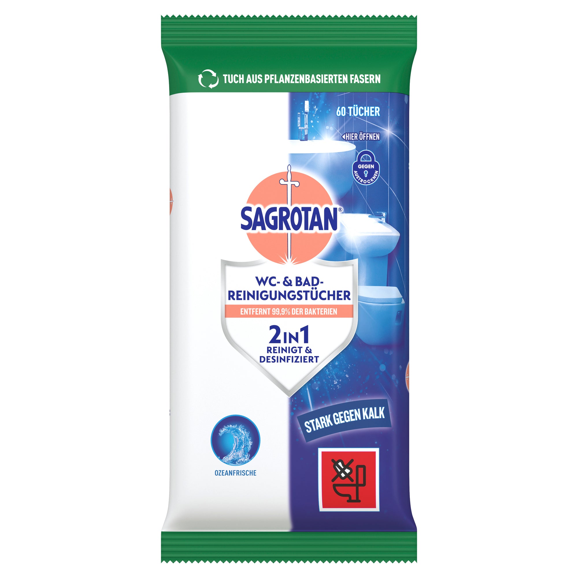 Sagrotan Reinigungstücher 2in1