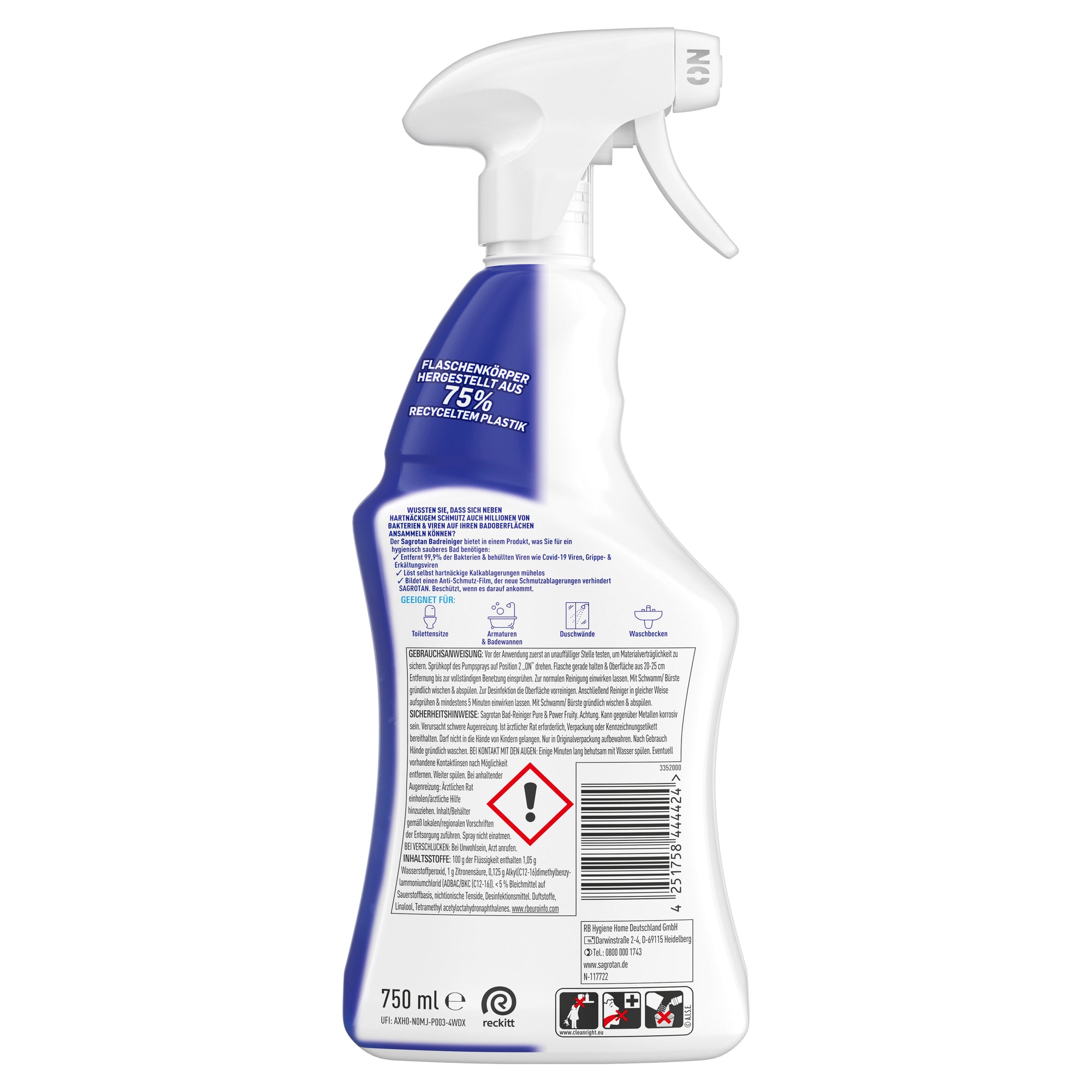 Sagrotan Badreiniger 2in1
