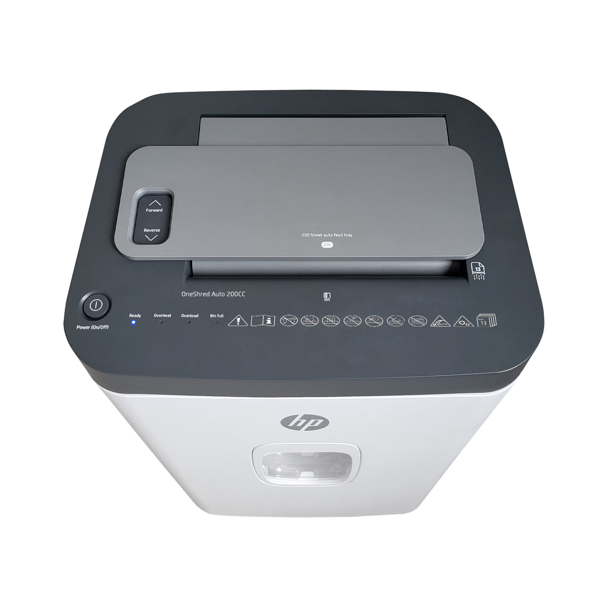 HP Aktenvernichter OneShred Auto 200CC
