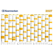 Soennecken Plakatkalender 2027 100x70cm 14M/1S