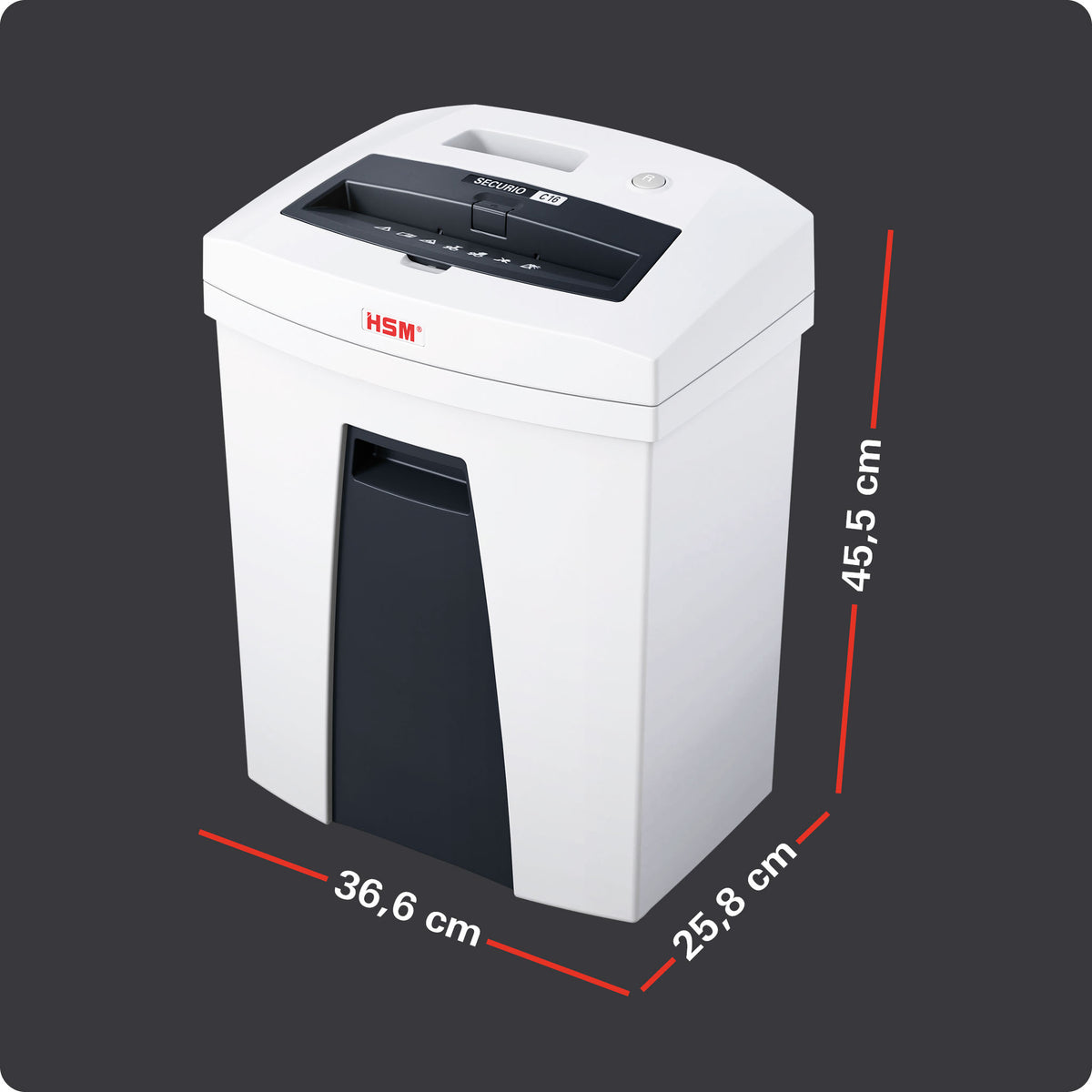 Hsm Aktenvernichter SECURIO C16