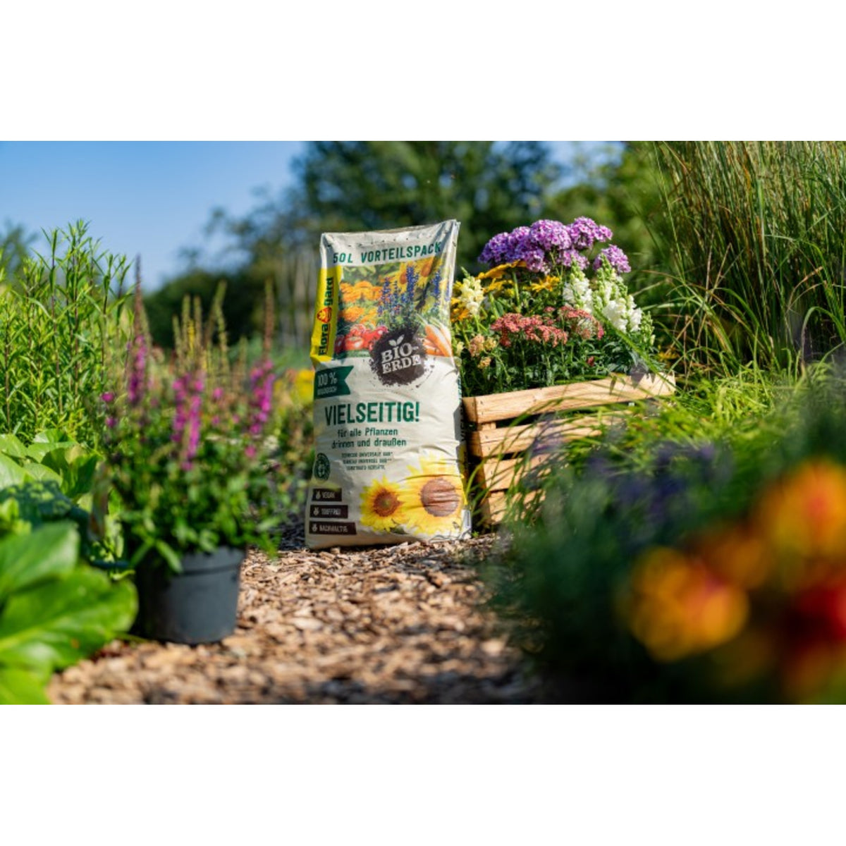 Floragard Blumenerde