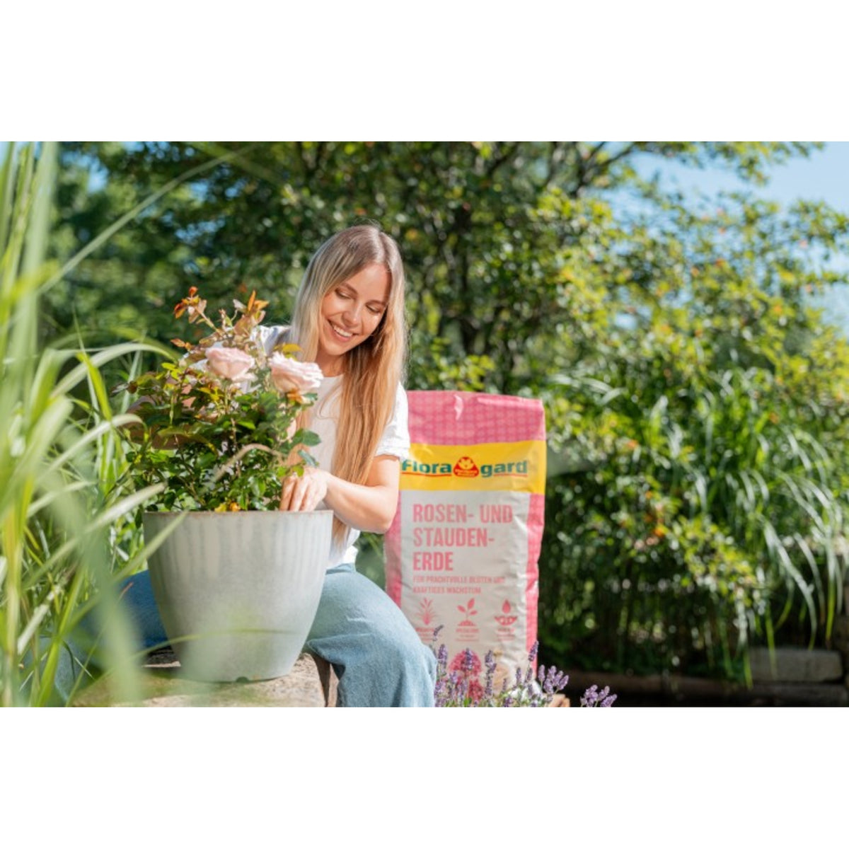 Floragard Blumenerde